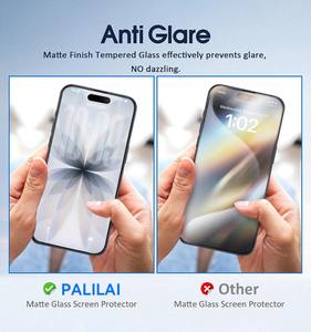 Protector de Pantalla de Cristal Templado con Cobertura Total Mate para el <span class=keywords><strong>Mercado</strong></span> Coreano, para <span class=keywords><strong>iPhone</strong></span> 17 15 12 11 Pro Max - Product Image 2