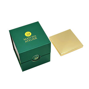 Элитная подарочная коробка с золотым тиснением для кондитерских изделий, свадебных сувениров и десертов, жесткая, с магнитной застежкой - Product Image 6