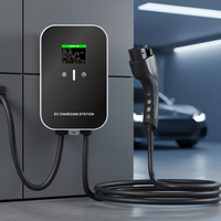 Pistolet de recharge pour véhicules électriques 7KW Type 1 avec câble de 5M, matériau PC ignifuge, large plage de température, pour usage domestique et commercial