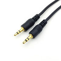 Cable de audio macho a macho AV de 3,5mm, Conector de audio de 1 a 1 para ordenador, auriculares para teléfono móvil, interfaz universal 3,5