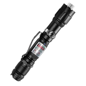 Bút chỉ <span class=keywords><strong>laser</strong></span> sạc lại được, tầm xa, tia xanh và tím, có chức năng điều khiển từ xa, thân màu đen, sử dụng pin - Product Image 4