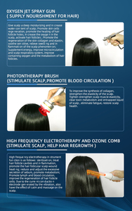 Sistema de Gestión Capilar de Escritorio, Dispositivo de Terapia de Alta Frecuencia con O3 para el Tratamiento de la Caída del Cabello en Salones de Belleza - Product Image 6