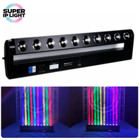 Barre de lumière matricielle mobile 10 yeux 40W RGBW 270 ° Projecteur de scène à faisceau rotatif Y~Axis 16 bits avec gradation DMX RDM pour discothèque et événements en direct