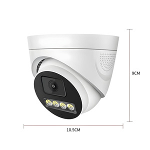 Cámara <span class=keywords><strong>Web</strong></span> POE Interior Hemisférica <span class=keywords><strong>de</strong></span> Alta Definición <span class=keywords><strong>de</strong></span> 8MP con Doble <span class=keywords><strong>Fuente</strong></span> <span class=keywords><strong>de</strong></span> Luz, Audio Bidireccional, Tarjeta SD y Visión Nocturna - Product Image 3