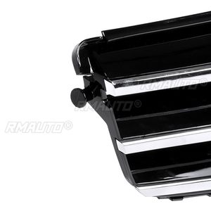กระจังหน้ารถยนต์คุณภาพสูงสำหรับ Mercedes Benz C Class W204 C180 C200 C300 C350 ปี 2007-2014 กระจังหน้าทรงสปอร์ต - Product Image 6
