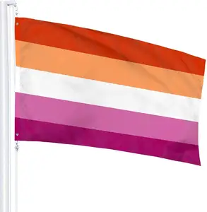 미국 캐나다 미국 재고 도매 트랜스 젠더 Lesiban 게이 Lgbt 프라이드 플래그