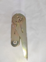 Sangle d'arrimage à cliquet galvanisée colorée de 25 mm (1 pouce) avec tendeur, force de serrage de 800 kg pour la logistique de conteneurs et de camions