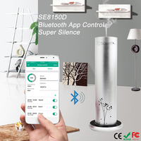 Humidificateur à brume froide pour huiles essentielles, diffuseur de parfum rechargeable de 120 ml contrôlé par application pour l'aromathérapie à domicile