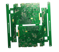 Carte de circuit imprimé personnalisée masque de soudure vert noir bleu rouge ISO9001 fabricant de carte PCB RoHS