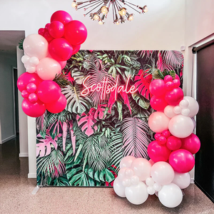 Pdyear tùy chỉnh 10ft triển lãm thương mại Backdrop khung nhôm nhuộm thăng hoa in logo Ống gối trường hợp căng Vải Polyester - Product Image 6