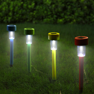 ไฟสวนพลังงานแสงอาทิตย์สีสันสดใสสำหรับสนามหญ้ากลางแจ้ง ลานบ้าน แสงสีขาวอบอุ่น 005 - Product Image 2