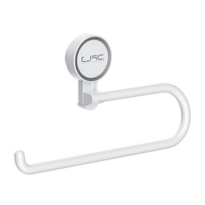 Suction Cup Kitchen Paper Towel <b>Holder</b> Wall-Mounted Paper <b>Holder</b> No Drill Required Roll Paper <b>Holder</b> Dishcloth Hanging <b>Rod</b> - Product Image 4