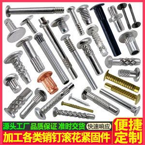 Tianyang Hardware Knurled Dowel Pins Stainless Steel Grade A General Use Bright Finish - Product Image 3