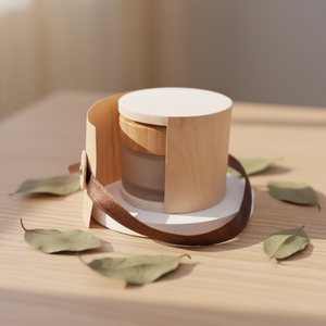 Eco Friendly Packaging New Design Wood Cylinder Gift <strong>Box</strong> Package, Small 50g Bamboo Jar Custom Round <strong>Wooden</strong> <strong>Box</strong> - Product Image 1