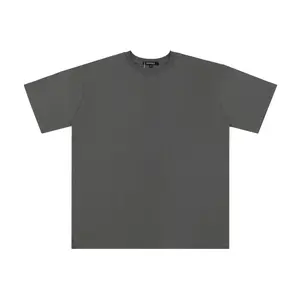 Olid-Camisa de manga corta para hombre, camisa de color lavado y desgastado hecha de 100% algodón, cómoda, sencilla y a la moda