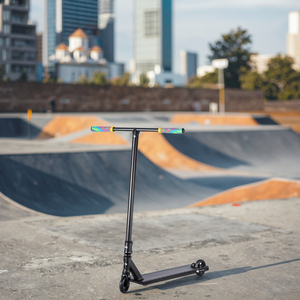 Patinete Acrobático Profesional Huoli Wide Para Acrobacias Extremas, Completo Para Trucos Callejeros De Estilo Libre Con Compresión SCS Para Adultos - Product Image 1