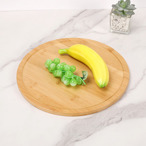 Round Bamboo <b>Tea</b> <b>Tray</b> For Tableware Storage With Teapot And Cups Set - Product Image 3