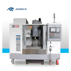 DONGS 3 eksen mini CNC freze makinesi 16 araçları satılık ATC işleme metal