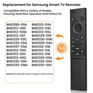 Télécommande de remplacement pour Smart TV BN59-01388A, code fixe, compatible avec tous les téléviseurs <span class=keywords><strong>Samsung</strong></span> NEO QLED LED, modèles 2016-2024, noir, 10-16M - Product Image 4