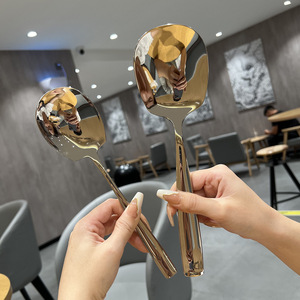 Stainless Steel Serving Spoon 316L Large Mirror Polished <b>Kitchen</b> Utensil For Household Use - Product Image 4