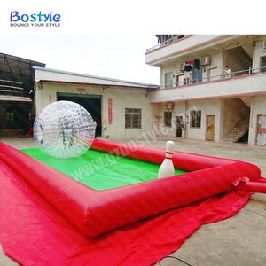 Jeu de course Zorb gonflable pour toute la famille, sport de plein air compétitif et amusant, pour enfants et adultes, idéal pour les événements de carnaval - Product Image 2