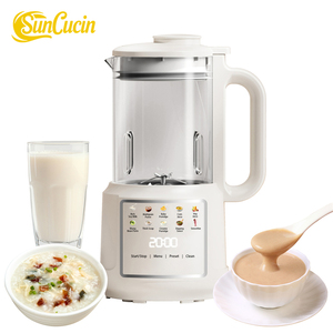 Máquina para Hacer Leche <span class=keywords><strong>de</strong></span> Soya Automática con Temporizador <span class=keywords><strong>de</strong></span> 1.2L, 10 en 1, Pantalla Táctil LED, Máquina Portátil para Hacer Leche <span class=keywords><strong>de</strong></span> Soya y Nueces, Licuadora - Product Image 3