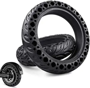 Nouvelle Image 8.5 pouces de pneu de Scooter en nid d'abeille solide amortisseur pneu plat libre pour Mijia M365/M365 Pro accessoires de roue de Scooter