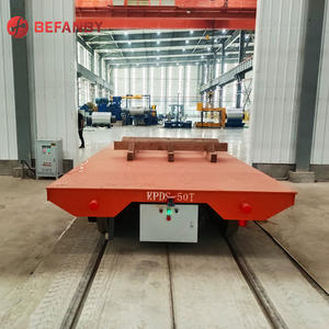 BEFANBY Interbay acier bobine transfert chariot Rail entraîné 30t nouveau CE certifié main télécommande meilleur prix pour la fabrication - Product Image 2