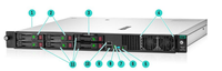Server Rak HPE ProLiant DL20 Gen10+ E-2314 2.8GHz 4-Core 1U 16GB-U 2LFF 290W Garansi 3 Tahun Stok Tersedia