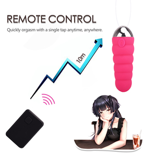 Masseur vibrant sans fil électrique mini à 10 fréquences, produit sexuel féminin, vibrateur œuf - Product Image 3