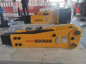 สำหรับรถขุดขนาดเล็ก SB 20 ค้อนไฮดรอลิกคุณภาพสูง แข็งแรง ทนทาน พร้อมชิ้นส่วนแกนเครื่องยนต์ ขนาด 1.2-3 ตัน รับประกัน 1 ปี - Product Image 3