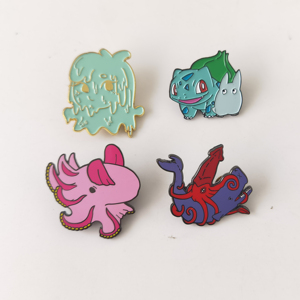 Distinguidos pines de solapa de metal esmaltado personalizados con cierre de mariposa para imagen institucional y eventos formales - Product Image 1