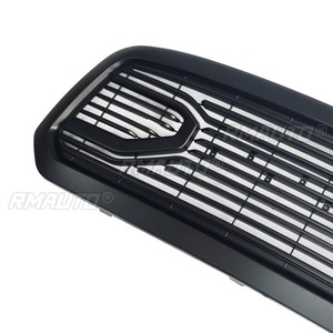 ชุดแต่งกันชนหน้า สำหรับรถ Dodge RAM 1500 ปี 2013-2018  กระจังหน้าแบบ Racing  ฝาครอบตกแต่ง  ชิ้นส่วนภายนอก - Product Image 4