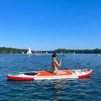 Tabla de Paddle Surf Inflable ACEHERO Compatible con Todos los Niveles de Habilidad, Sistema de 3 Aletas, 10'6\"x31.5\"x6\", con Soporte para Cámara de Acción