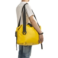 Sac de voyage unisexe personnalisé en PVC imperméable avec séparation sec/humide, fermeture éclair, pour le rangement extérieur, la randonnée, la plage, la natation et le trekking en rivière
