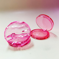 Capuchon de conception unique personnalisable vide surbrillance marque privée emballage de cosmétiques fermoir en plastique ouverture palette d'ombres à paupières