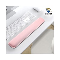 Tapis de clavier de style gamer, tapis de bureau, couleur unie, tapis de bureau mignon, tapis de souris en mousse à mémoire de forme antidérapant, tapis de bureau pour PC en stock pour le bureau et la maison