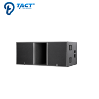 2400w dj équipement subwoofer haut-parleur double 18 pouces subwoofer haut-parleur système de son