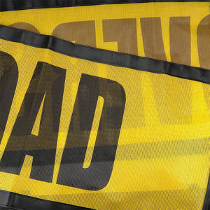 Büyük boy yük afiş uyarı, 18 "X 84" geniş boy yük işaretleri eskort araçlar araba kamyon için ağır Bungee kabloları ile. - Product Image 2