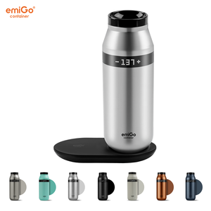 Taza <span class=keywords><strong>de</strong></span> Café Eléctrica Recargable EmiGo <span class=keywords><strong>de</strong></span> 475 ml, Material Libre <span class=keywords><strong>de</strong></span> BPA, Termostato Inteligente, Taza <span class=keywords><strong>de</strong></span> Viaje con Pantalla - Product Image 1