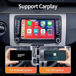 フォルクスワーゲン、シュコダ、オクタビア、ゴルフ、パサートB6、ポロ、ティグアン用カーアンドロイドラジオ、2DINアンドロイドカーラジオプレーヤー、Carplay、Android Auto対応 - Product Image 3