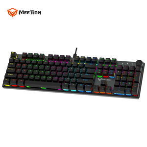 <span class=keywords><strong>Clavier</strong></span> mécanique programmable Meetion MK009pro USB Type-C filaire avec éclairage LED RGB pour jeux - Product Image 3