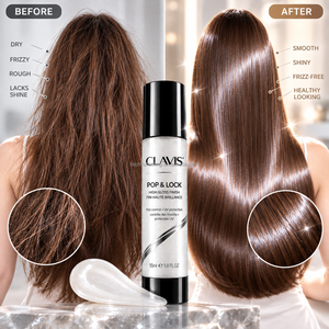 <strong>Wow</strong> Private Label Anti Frizz <strong>Hair</strong> Shine Serum High Gloss Finish Smooth Flyaways Lightweight Non Greasy Formula Non Greasy Gloss - Product Image 3