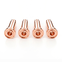 Services de tournage CNC de haute précision pour boulons en cuivre sur mesure avec finition passivée, longueur 20 mm, conception non filetée