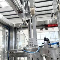 Machine d'emballage automatique de cartons pour bouteilles de thé, 1000-5000 BPH, 110V, pour bouteilles en verre et PET multi-matériaux