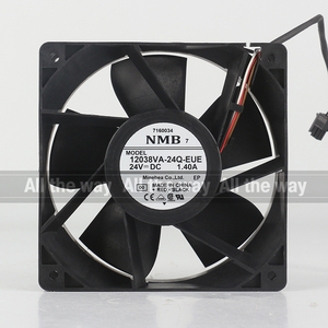 NMB 5V 12V 48V DC24V 1.40A AC EC 12038 120X120X38MM 12CM Convertidor de frecuencia de volumen de aire grande 4 cables 12038VA-24Q-<span class=keywords><strong>EUE</strong></span> Ventilador de refrigeración - Product Image 4
