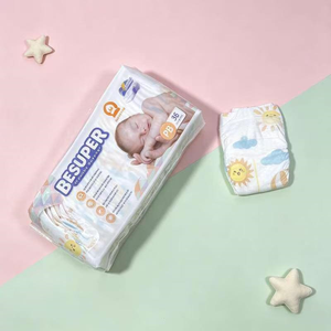 Pannolini OEM Extra Small Besuper con Stampa Unica in Cotone per Neonati - Product Image 1