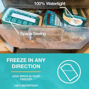 New Arrivals Easy Release Silicone Ice Cube Tray BPA FreeIce <b>Cream</b> Tools Sphere Ice Cube <b>Maker</b> Mold With Lids - Product Image 5