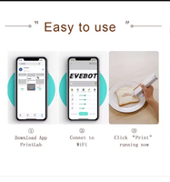 Imprimante portable intelligente Printpen pour aliments : impression sur pain, café, lait, thé, biscuits, motifs et logos – mini-imprimante compacte