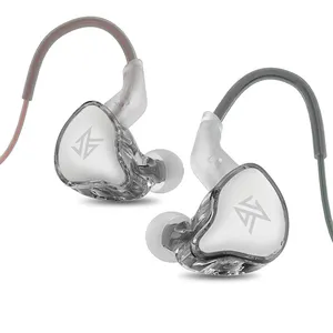 KZ EDCX HiFi בס מוסיקה אוזניות Wired אוזניות באוזן צג אוזניות ספורט רעש מבטל משחקי אוזניות עם מיקרופון